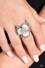 Load image into Gallery viewer, Tropical Trillium White Ring