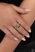 Load image into Gallery viewer, Geometry Test Yellow Skinny Band Ring