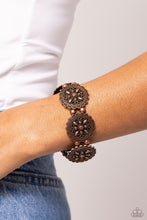 Load image into Gallery viewer, Leave of Lace Copper Bracelet