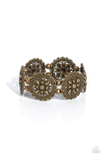 Load image into Gallery viewer, Leave of Lace Brass Bracelet
