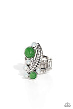 Load image into Gallery viewer, Off To FEATHER-land Green Ring