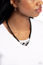 Load image into Gallery viewer, Pampered Pearls Black Necklace