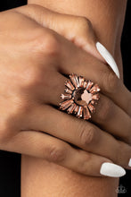 Load image into Gallery viewer, Starburst Season Copper Ring