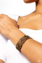 Load image into Gallery viewer, Whose VINE Is It Anyway? Brass Bracelet