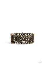 Load image into Gallery viewer, Whose VINE Is It Anyway? Brass Bracelet