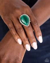 Load image into Gallery viewer, The Rain in MAINE Green Ring