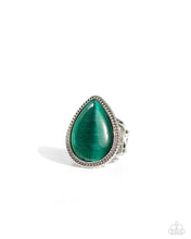 Load image into Gallery viewer, The Rain in MAINE Green Ring