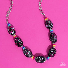 Load image into Gallery viewer, No Laughing SPLATTER Pink Necklace