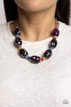 Load image into Gallery viewer, No Laughing SPLATTER Pink Necklace