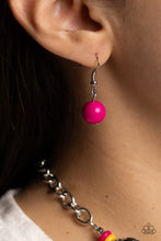 Load image into Gallery viewer, No Laughing SPLATTER Pink Necklace