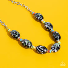 Load image into Gallery viewer, No Laughing SPLATTER Green Necklace