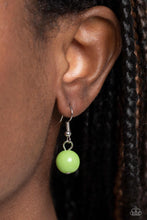 Load image into Gallery viewer, No Laughing SPLATTER Green Necklace