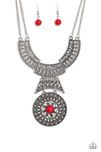 Load image into Gallery viewer, Fetching Filigree Red Necklace