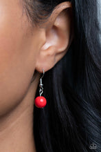 Load image into Gallery viewer, Fetching Filigree Red Necklace