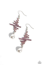 Load image into Gallery viewer, Timeless Tapestry Pink Earrings