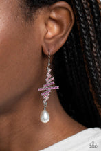 Load image into Gallery viewer, Timeless Tapestry Pink Earrings