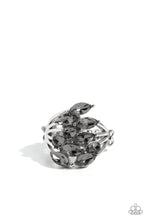 Load image into Gallery viewer, Wave of Whimsy Silver Skinny Band Ring