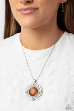 Load image into Gallery viewer, Maze STUNNER Brown Necklace