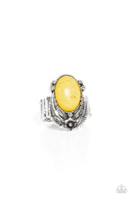Load image into Gallery viewer, Serrated Style Yellow Ring