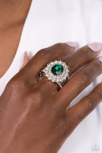 Load image into Gallery viewer, Layered Luminescence Green Ring