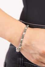 Load image into Gallery viewer, Floral Fast Lane White Bracelet