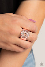 Load image into Gallery viewer, Stylish Sunbeams Copper Ring