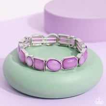 Load image into Gallery viewer, Giving Geometrics Purple Bracelet