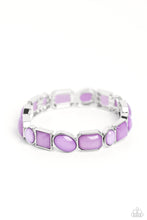 Load image into Gallery viewer, Giving Geometrics Purple Bracelet