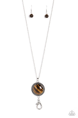 Sonoran Summer Brown Lanyard