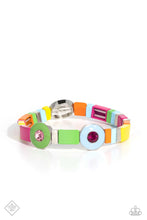 Load image into Gallery viewer, Colorblock Cameo Multi Bracelet