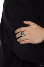 Load image into Gallery viewer, Regal Resistance Green Men’s Ring