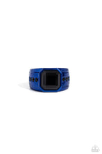 Load image into Gallery viewer, Daily Dominance Blue Men’s Ring