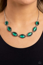 Load image into Gallery viewer, Framed in France Green Necklace