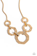 Load image into Gallery viewer, Rounded Redux Gold Necklace