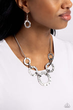 Load image into Gallery viewer, Rounded Redux Silver Necklace