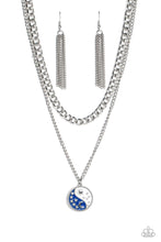 Load image into Gallery viewer, Night and Day Blue Necklace