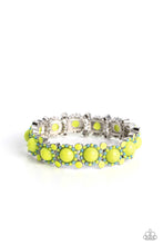 Load image into Gallery viewer, Pop Art Party Green Bracelet