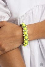Load image into Gallery viewer, Pop Art Party Green Bracelet