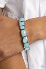 Load image into Gallery viewer, Giving Geometrics Blue Bracelet