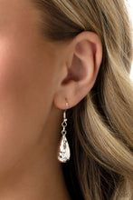 Load image into Gallery viewer, Teardrop Timbre White Necklace
