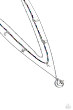 Load image into Gallery viewer, Constant as the Stars Purple Necklace