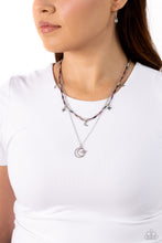 Load image into Gallery viewer, Constant as the Stars Purple Necklace