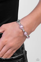 Load image into Gallery viewer, Are You Gonna Be My PEARL? Pink Hinged Bracelet