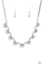 Load image into Gallery viewer, Grandiose Grace Green Necklace