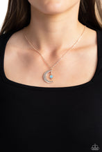Load image into Gallery viewer, Stellar Sway Rose Gold Necklace