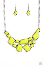 Load image into Gallery viewer, Energetic Embers Green Necklace