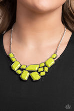 Load image into Gallery viewer, Energetic Embers Green Necklace