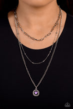 Load image into Gallery viewer, Burning Love Black Necklace