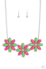 Load image into Gallery viewer, Bodacious Bouquet Green Necklace