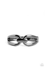 Load image into Gallery viewer, Mechanic Masquerade Black Hinged Bracelet